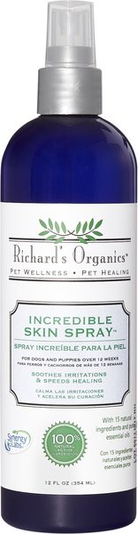 Richard's Organics Incredible Skin Spray for Dogs, 12-oz bottle slide 1 of 9