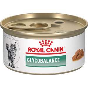 Royal Canin Veterinary Diet Adult Glycobalance Thin Slices in Gravy Canned Cat Food, 3-oz, case of 24