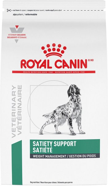 Royal Canin Veterinary Diet Adult Satiety Support Weight Management Dry Dog Food, 17.6-lb bag slide 1 of 10