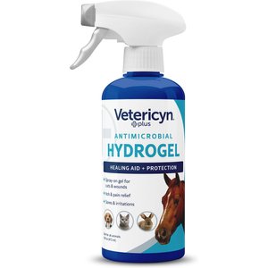 Vetericyn Plus Antimicrobial Hydrogel Spray for Dogs & Cats, 16-oz bottle