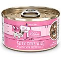 Weruva Cats in the Kitchen Kitty Gone Wild Salmon Au Jus Grain-Free Canned Cat Food, 6-oz, case of 24