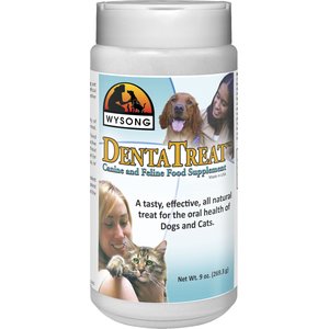 Wysong DentaTreat Dog & Cat Food Supplement, 9-oz bottle