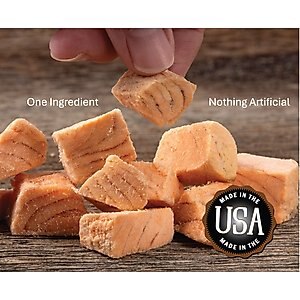 Whole Life Just One Ingredient Pure Salmon Fillet Grain-Free Freeze-Dried Cat Treats, 1-oz bag