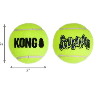 KONG Squeakair Balls Packs Dog Toy, Small