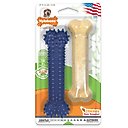 Nylabone Dental Chew & Flexi Bone Combo Pack Dog Chew Toys, Twin Pack, Chicken, Medium