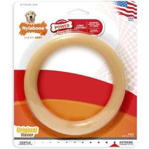 Nylabone Ring Power Chew Dog Chew Toy, Original, Large