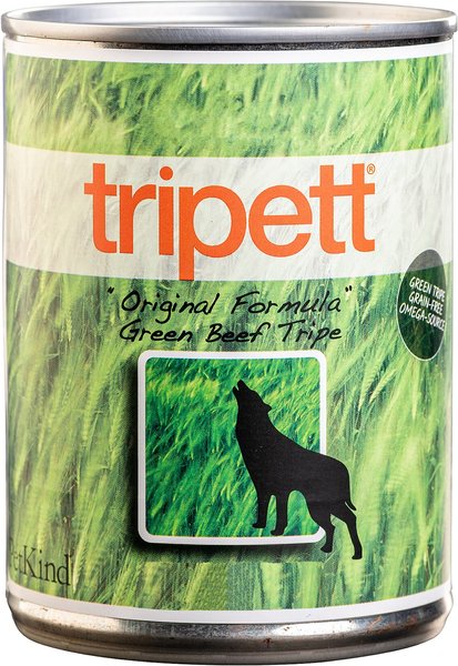 PetKind Tripett Original Formula Green Beef Tripe Grain-Free Canned Dog Food, 12-oz, case of 12 slide 1 of 8