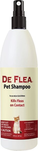 Miracle Care De Flea Shampoo for Cats, 8-oz, bottle slide 1 of 3