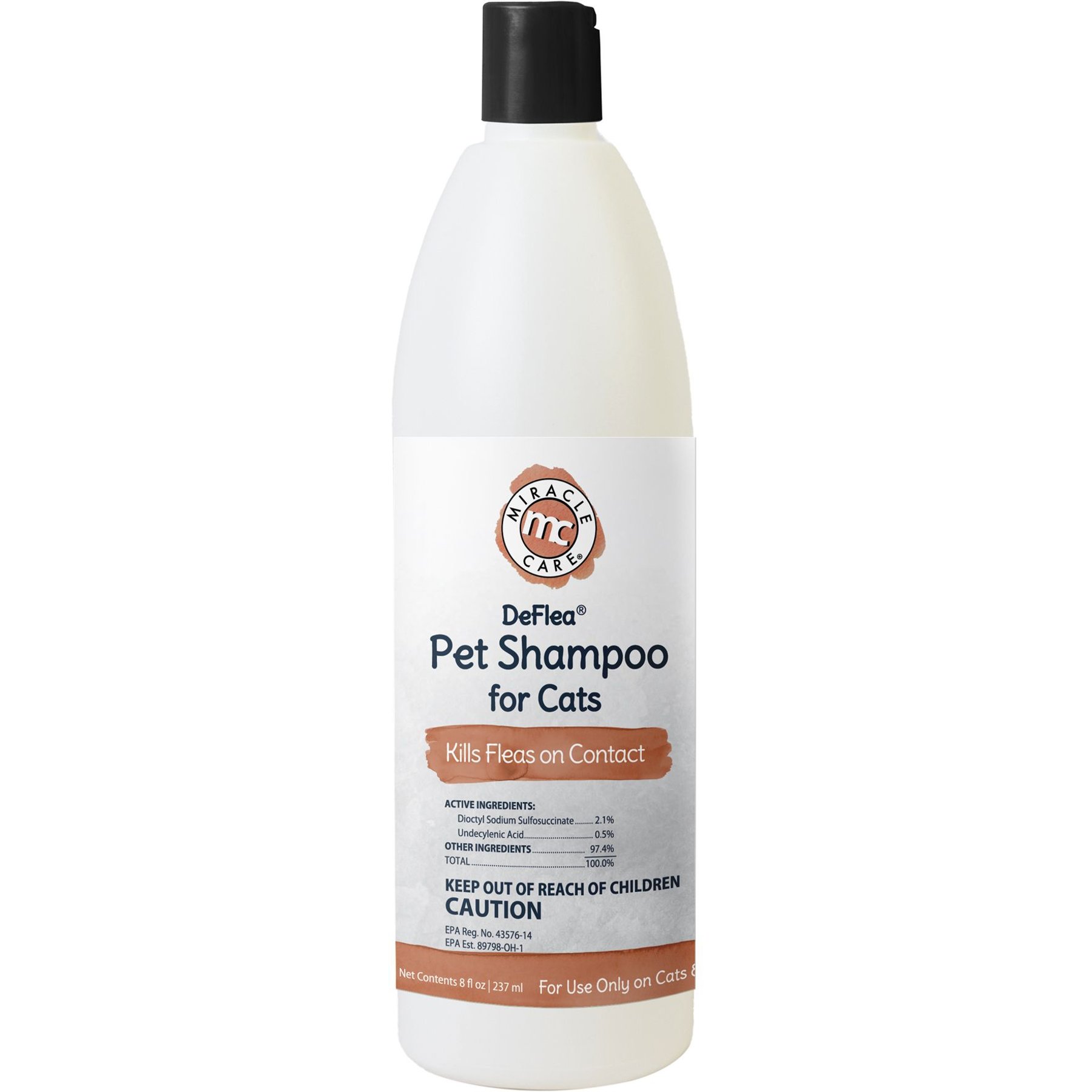 De flea shampoo for 2024 cats