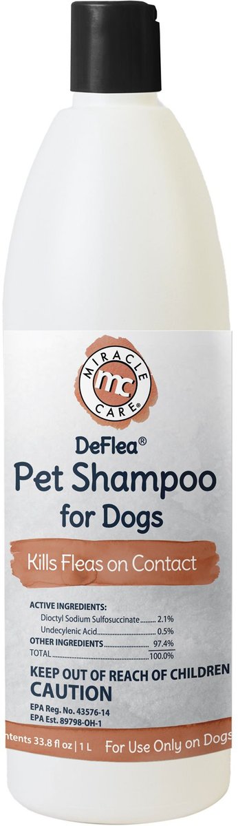 De flea 2025 shampoo for dogs