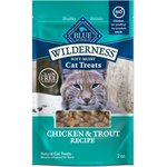 BLUE BUFFALO Wilderness Chicken & Turkey Grain-Free Cat Treats, 2-oz ...