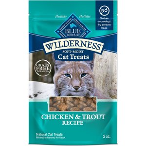 BLUE BUFFALO Wilderness Chicken & Turkey Recipe Grain-Free Soft Cat ...