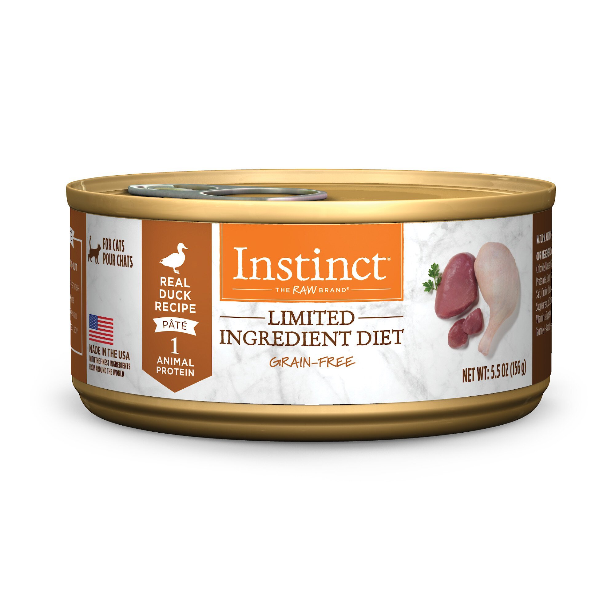 INSTINCT Limited Ingredient Diet Grain Free Pate Real Duck Recipe