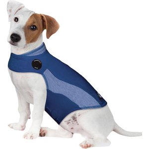 ThunderShirt Polo Anxiety Vest for Dogs, Blue, XX-Small