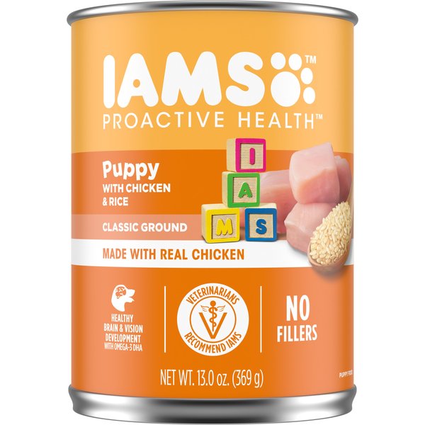 EUKANUBA Puppy Mixed Grill Chicken & Beef Dinner in Gravy Canned Dog