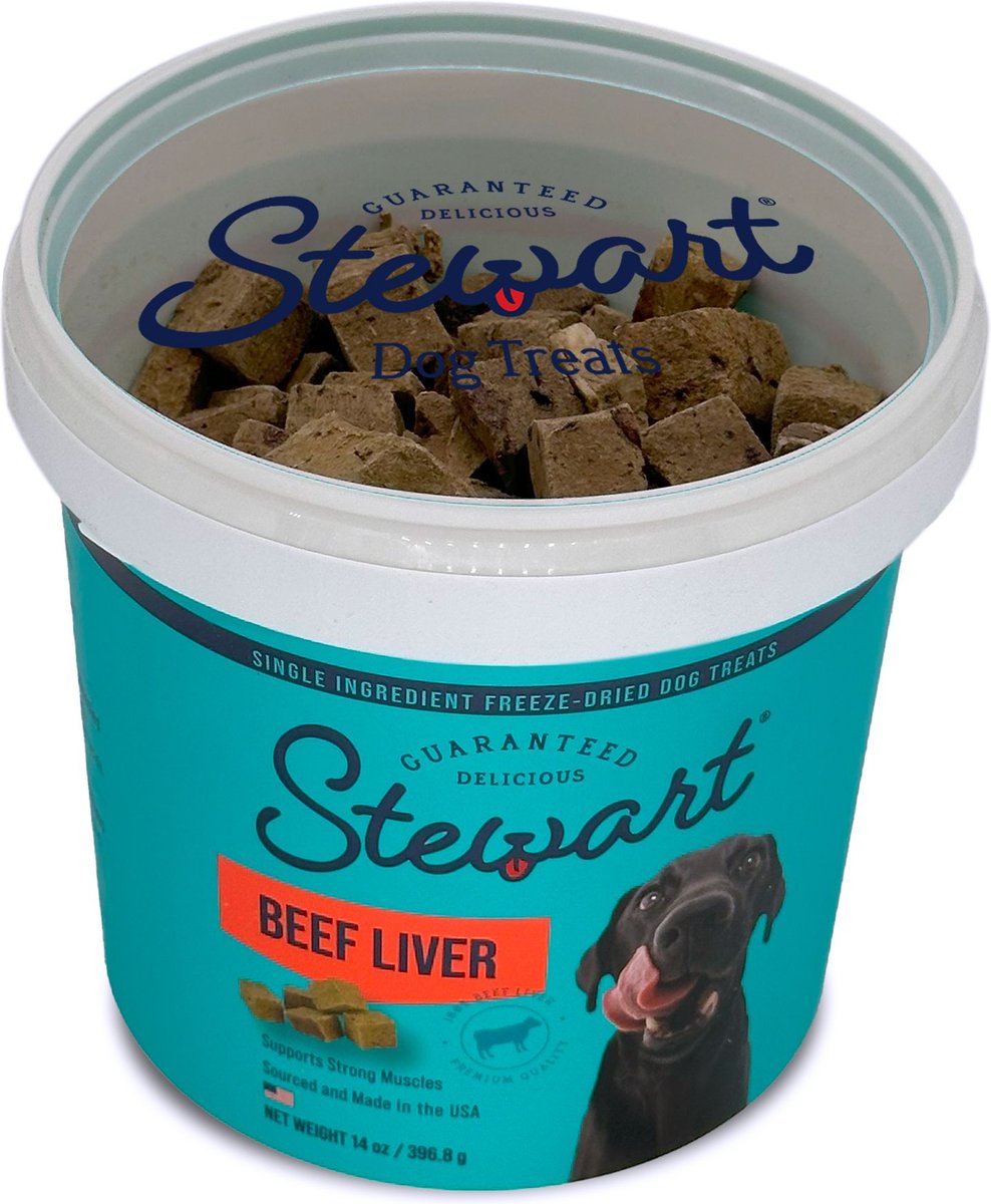 Stewart Pro-Treat Turkey Liver Freeze-Dried Raw Dog Treats