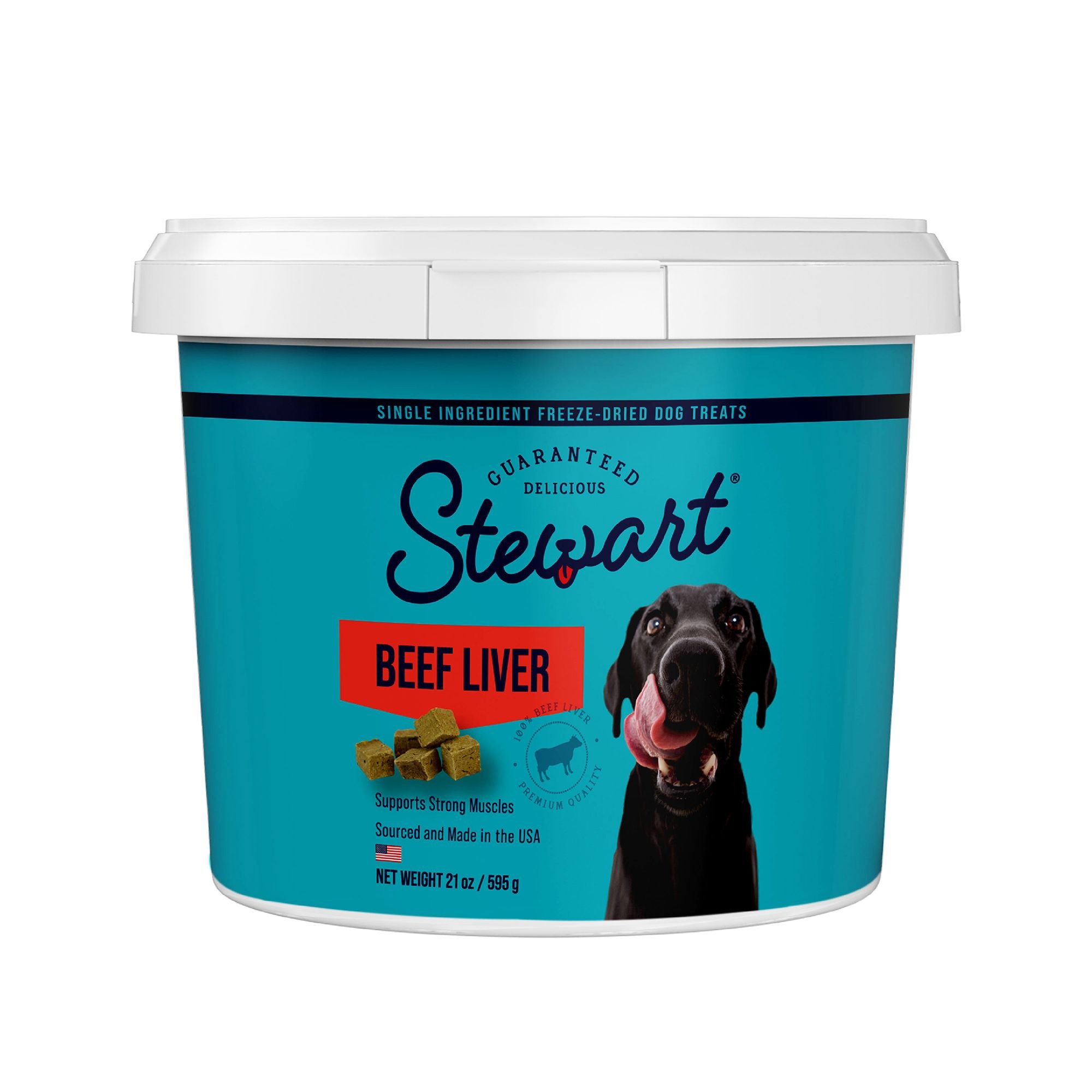 Can you provide the sodium level for the 'Stewart Pro-Treat Beef Liver