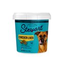 Stewart Chicken Liver Freeze-Dried Raw Dog Treats, 11.5-oz tub