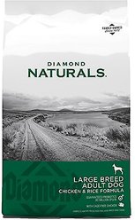 Diamond Naturals Large Breed Adult Chicken & Rice Formula Dry Dog Food, 40-lb bag