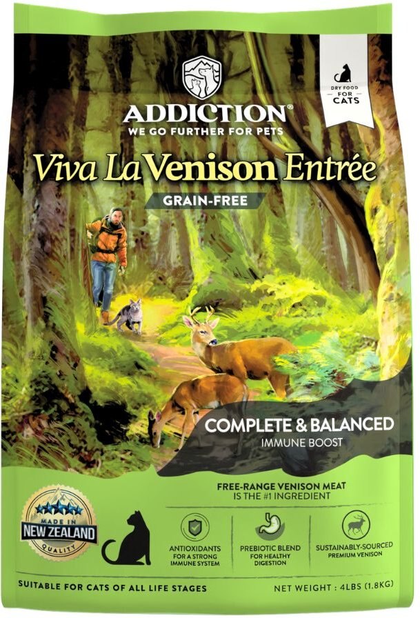 viva la venison cat food