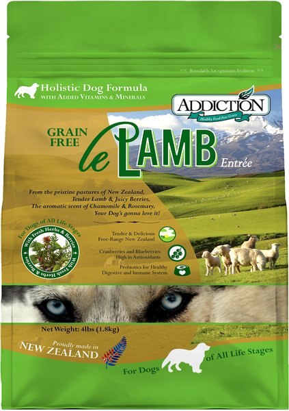 Addiction Grain-Free Le Lamb Dry Dog Food, 4-lb bag slide 1 of 9