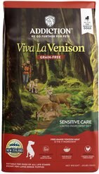 Addiction Grain-Free Viva La Venison Dry Dog Food, 20-lb bag