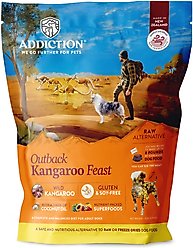 Addiction Outback Kangaroo Feast Raw Dehydrated Dog Food, 2-lb box