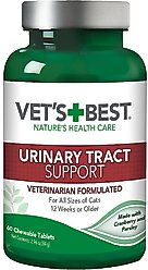 Vet's Best Chewable Tablets Urinary Supplement for Cats, 60 count