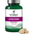 Vet’s Best Aches + Pains Vet Formulated for Dog Occasional Discomfort Hip & Joint Support Chew Supplement for Dogs, 50 count