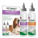 Vet's Best Ear Relief Wash + Dry Combo Pack for Dogs, 2-pack