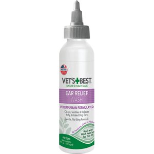 Vet's Best Ear Relief Wash for Dogs, 4-oz bottle