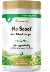 NaturVet No Scoot Plus Pumpkin Powder Digestive Supplement for Dogs, 155g bottle slide 1 of 6