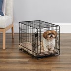 MidWest iCrate Fold & Carry Single Door Collapsible Wire Dog Crate, 22 inch