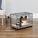 MidWest iCrate Fold & Carry Double Door Collapsible Wire Dog Crate, 22 inch