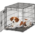MidWest LifeStages Single Door Collapsible Wire Dog Crate, 24 inch