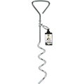 SunGrow Dog Tie Out Cable Stake, Escape Proof for Outside Training & Camping Gear