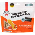 Primal You're My Butter Half Chicken & Peanut Butter with Goat Milk Flavored Crunchy Dog Treats, 2-oz bag