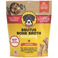 Brutus Broth Bone Broth Biscuits Chicken Flavor Dog Treats, 8-oz bag