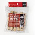 Canine Chews 5-inch Wrapped & Filled Beef Flavored Rawhide Dog Chews, 10 count