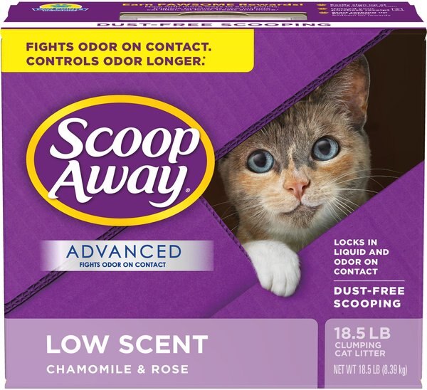 Discontinued SCOOP AWAY Advanced Low Scent Chamomile & Rose Clumping