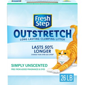 Fresh Step Clean Paws Calm Low Tracking Litter Clumping Cat Litter, 22.5 lb  - Foods Co.