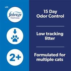 Fresh Step Advanced Clean Paws Multi Cat Litter, 18.5-lb box, 2 count slide 2 of 9