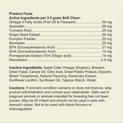 Huggibles Allergy & Immunity Support Chicken Flavored Soft Chew Allergy & Immune Supplement for Dogs, 90 count slide 2 of 2