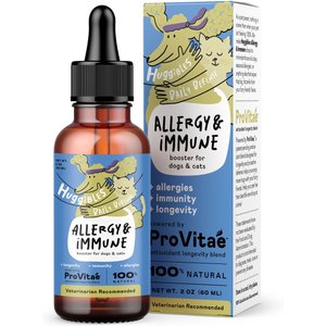 Huggibles Allergy & Immune Support Liquid Dog & Cat Supplement, 2-oz bottle