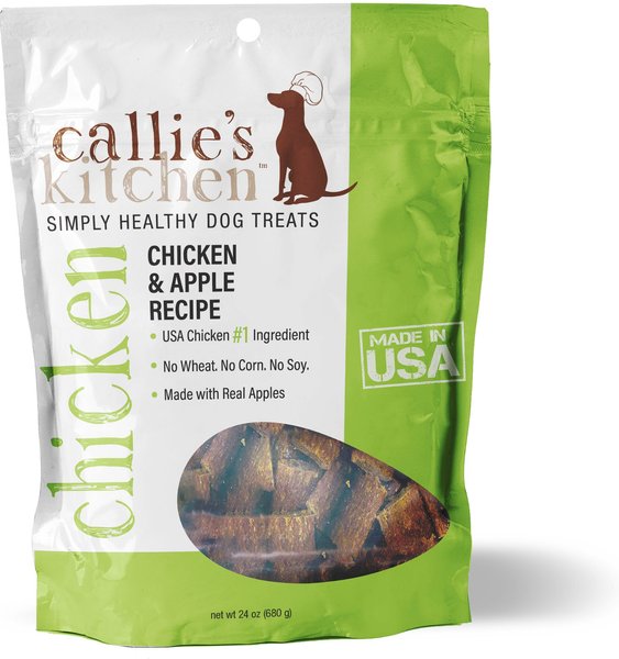 Callie's Kitchen Chicken & Apple Recipe Jerky Dog Treats, 24-oz bag slide 1 of 3