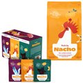 Made by Nacho Cuts In Gravy Recipes with Bone Broth Variety Pack + Chicken, Duck & Quail Recipe with Freeze-Dried Chicken Liver Dry Cat Food