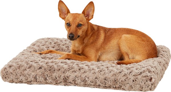 MIDWEST Quiet Time Ombre Swirl Dog Crate Mat, Taupe, 24-in - Chewy.com