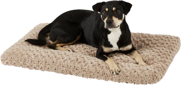 MidWest Quiet Time Ombre Swirl Dog Crate Mat, Taupe, 36-in slide 1 of 9