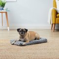 MidWest Quiet Time Ombre Swirl Dog Crate Mat, Grey, 22-in