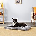 MidWest Quiet Time Ombre Swirl Dog Crate Mat, Grey, 36-in
